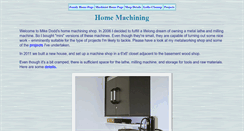 Desktop Screenshot of machinist.mdodd.com