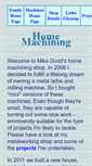 Mobile Screenshot of machinist.mdodd.com