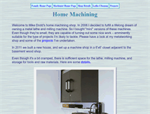 Tablet Screenshot of machinist.mdodd.com